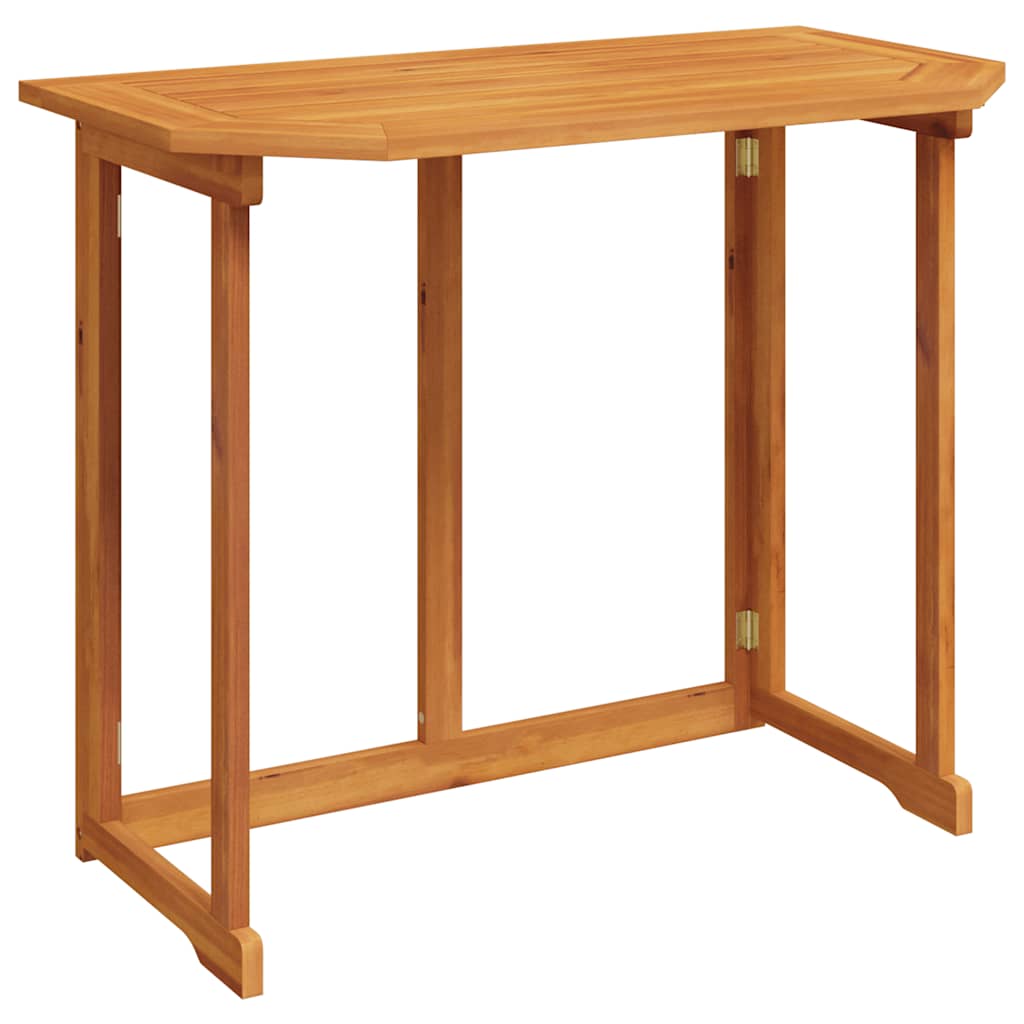 Vidaxl bistrotafel 90x50x75 cm massief acaciahout