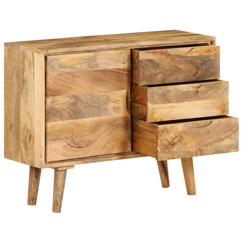 Vidaxl dressoir 90x30x69 cm massief mangohout