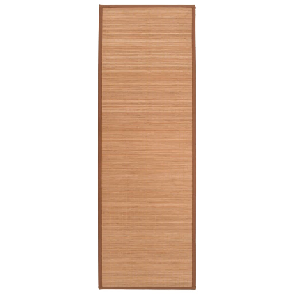 Vidaxl yogamat 60x180 cm bamboe bruin
