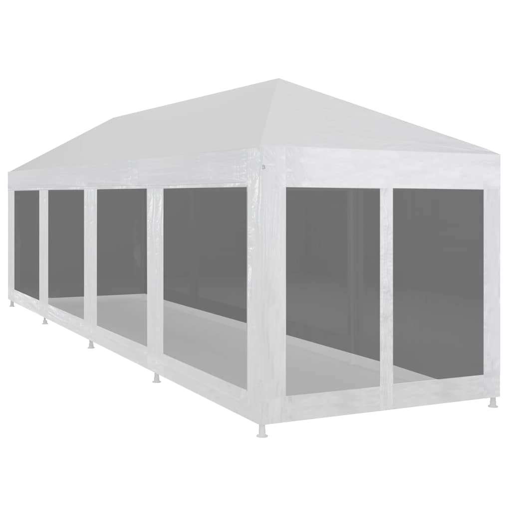 Vidaxl partytent met 10 mesh zijwanden 12x3 m