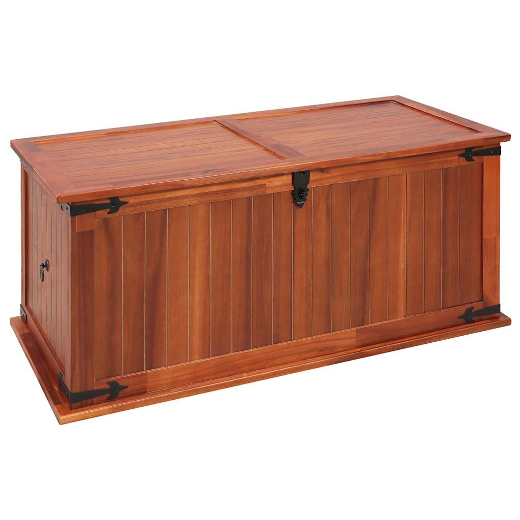 Vidaxl opbergkist 79x34x32 cm massief acaciahout