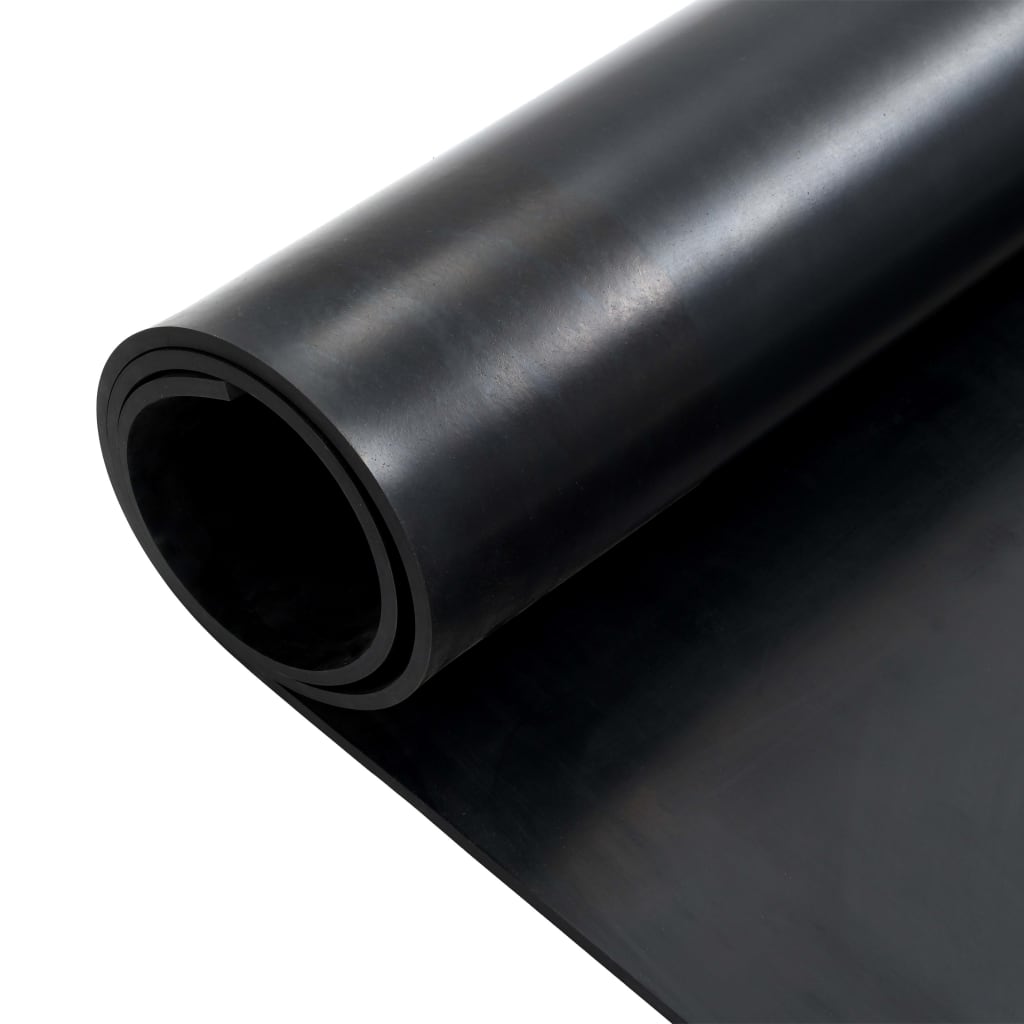 VidaXL Vloermat anti-slip 8 mm glad 1,2x2 m rubber