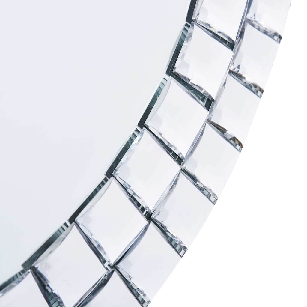 Vidaxl wandspiegel 60 cm gehard glas
