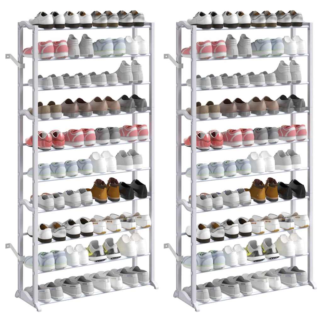 Vidaxl schoenenrek 2 st