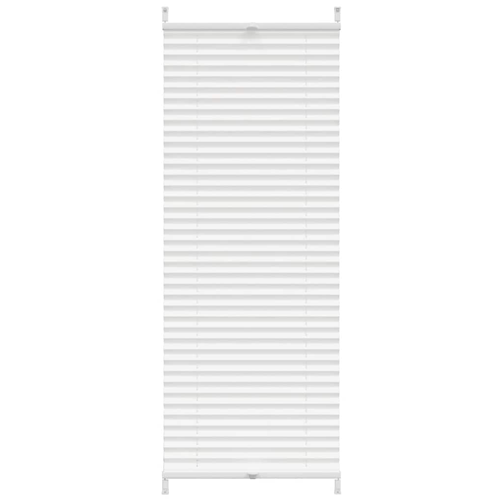 Vidaxl plisséjaloezie 60x150 cm wit