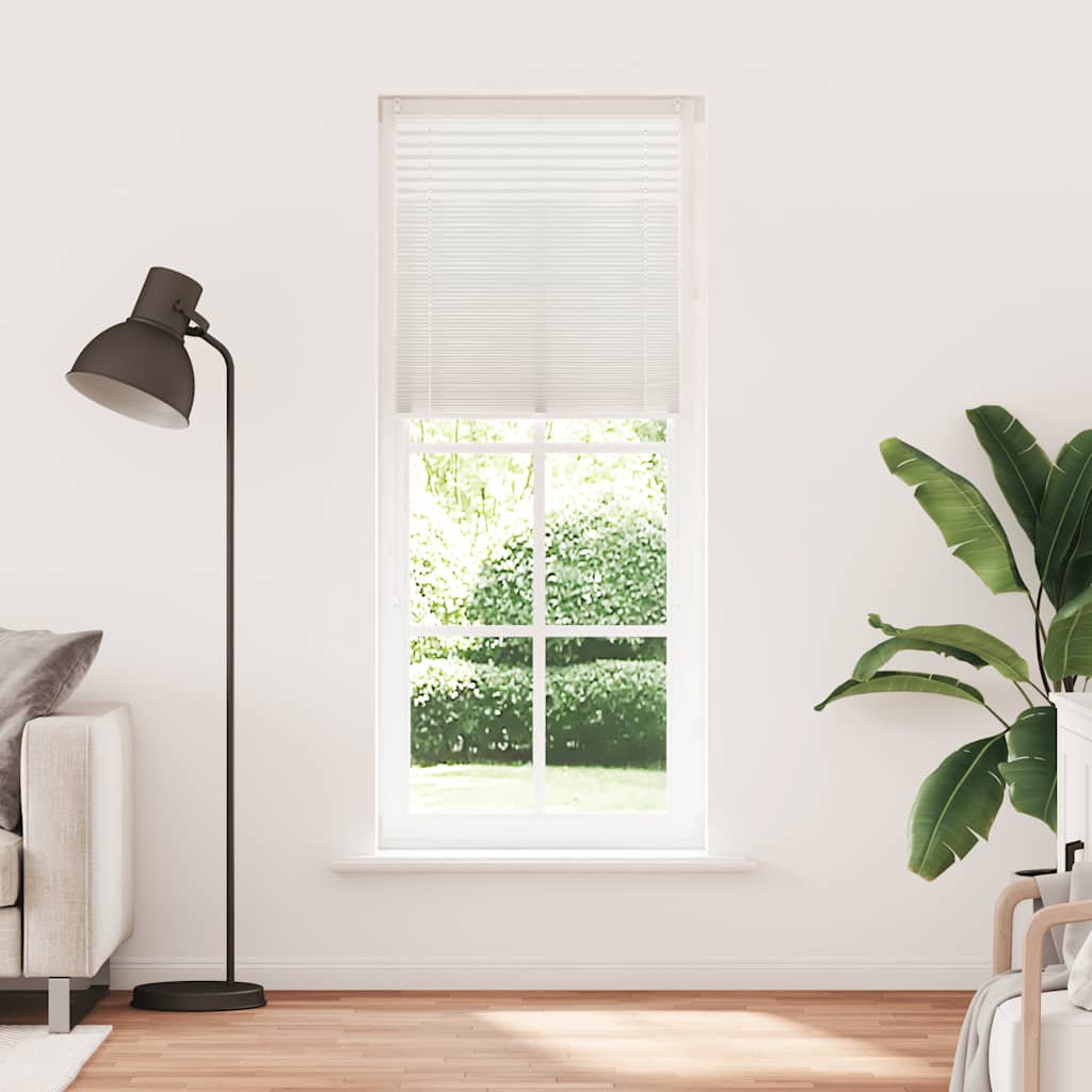 Vidaxl plisséjaloezie 70x200 cm wit