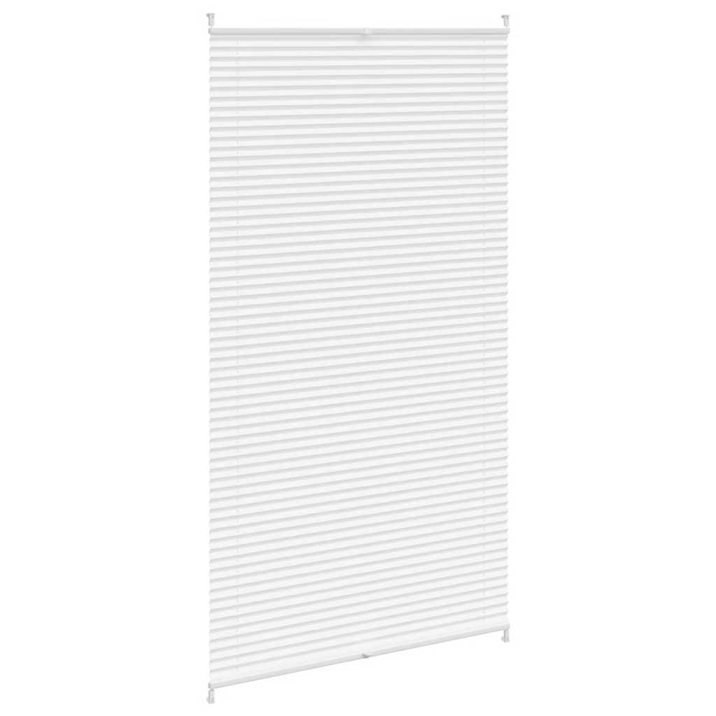 Vidaxl plisséjaloezie 100x200 cm wit