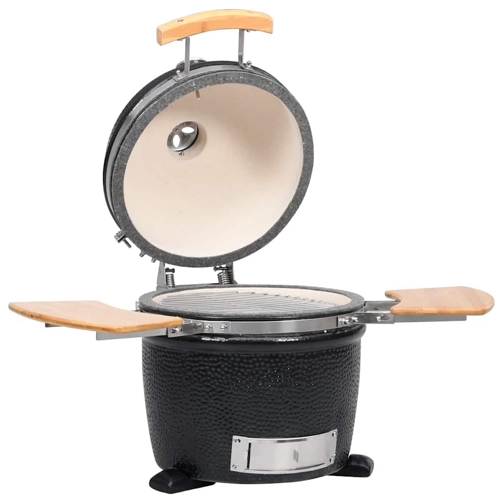 Vidaxl kamado barbecue grill smoker keramisch 33 cm