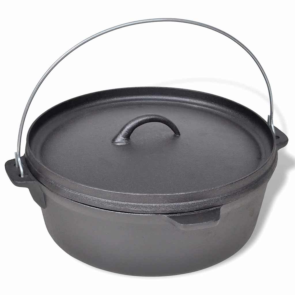 Vidaxl braadpan 5,6 l inclusief accessoires