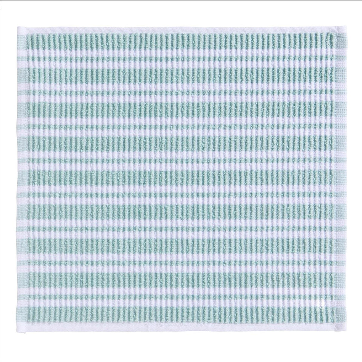 Ddddd vaatdoek stripe pastel groen 30x30cm pak a 4 stuks