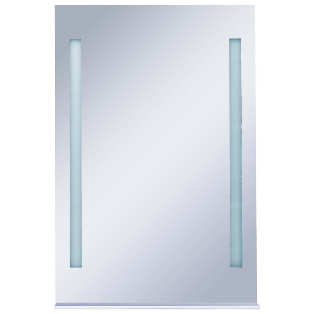 Vidaxl badkamerspiegel led met schap 60x80 cm