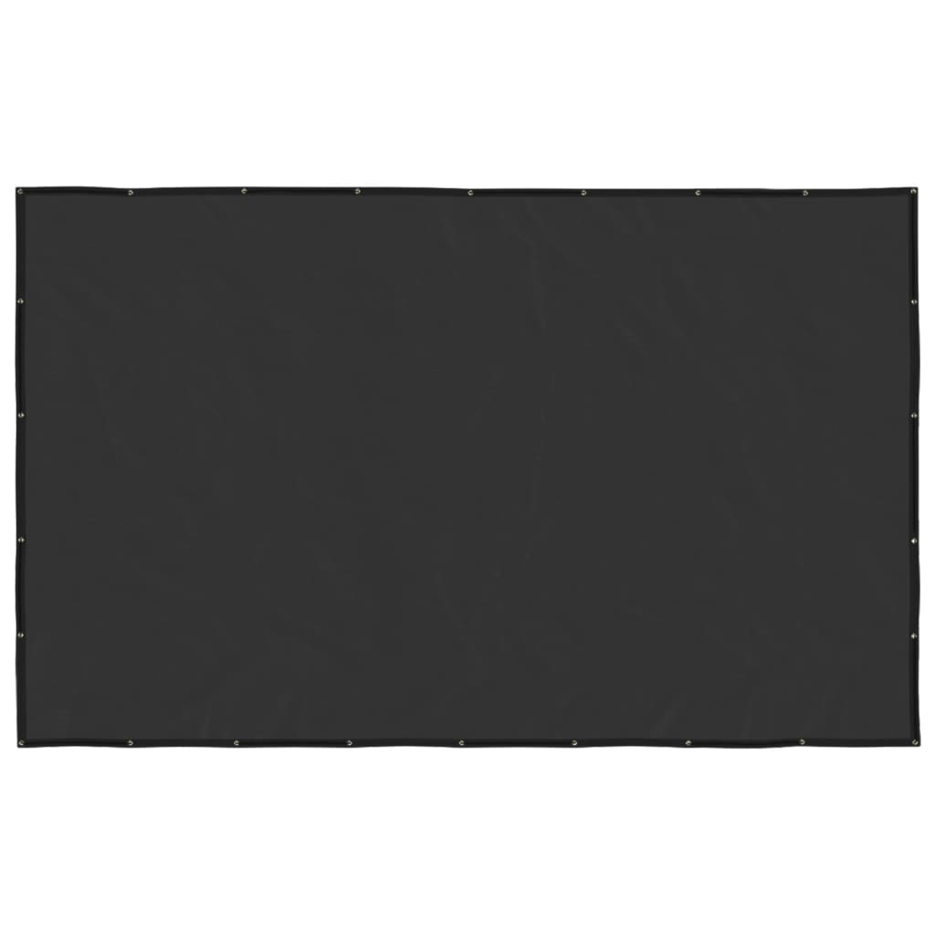 Vidaxl aanhangwagennet 2,5x4 m hdpe zwart