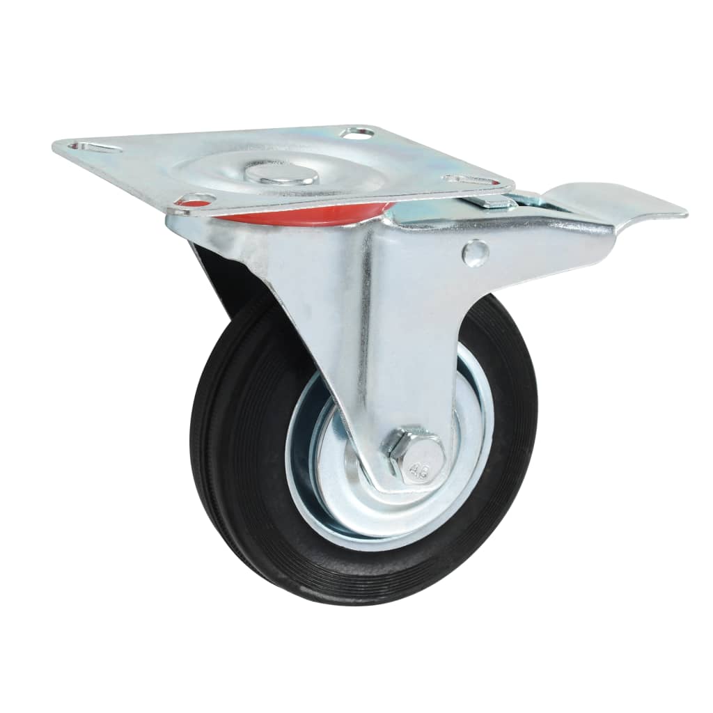Vidaxl 24 st zwenkwielen 100 mm