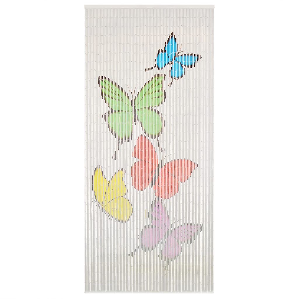 Vidaxl vliegengordijn 90x200 cm bamboe