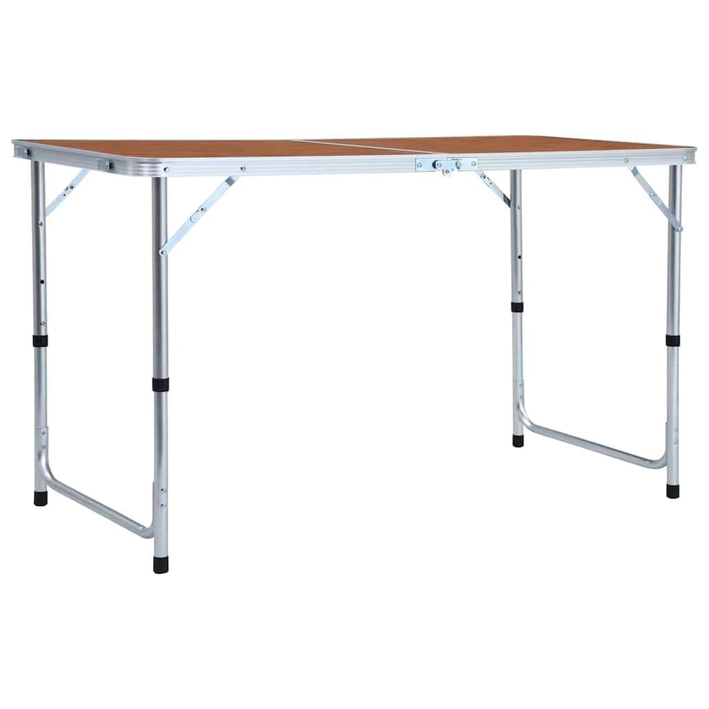Vidaxl campingtafel inklapbaar 120x60 cm aluminium