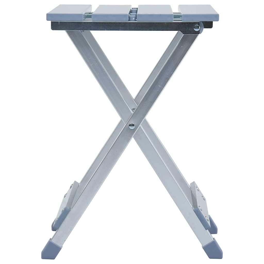 Vidaxl campingkruk 28x26x39 cm aluminium