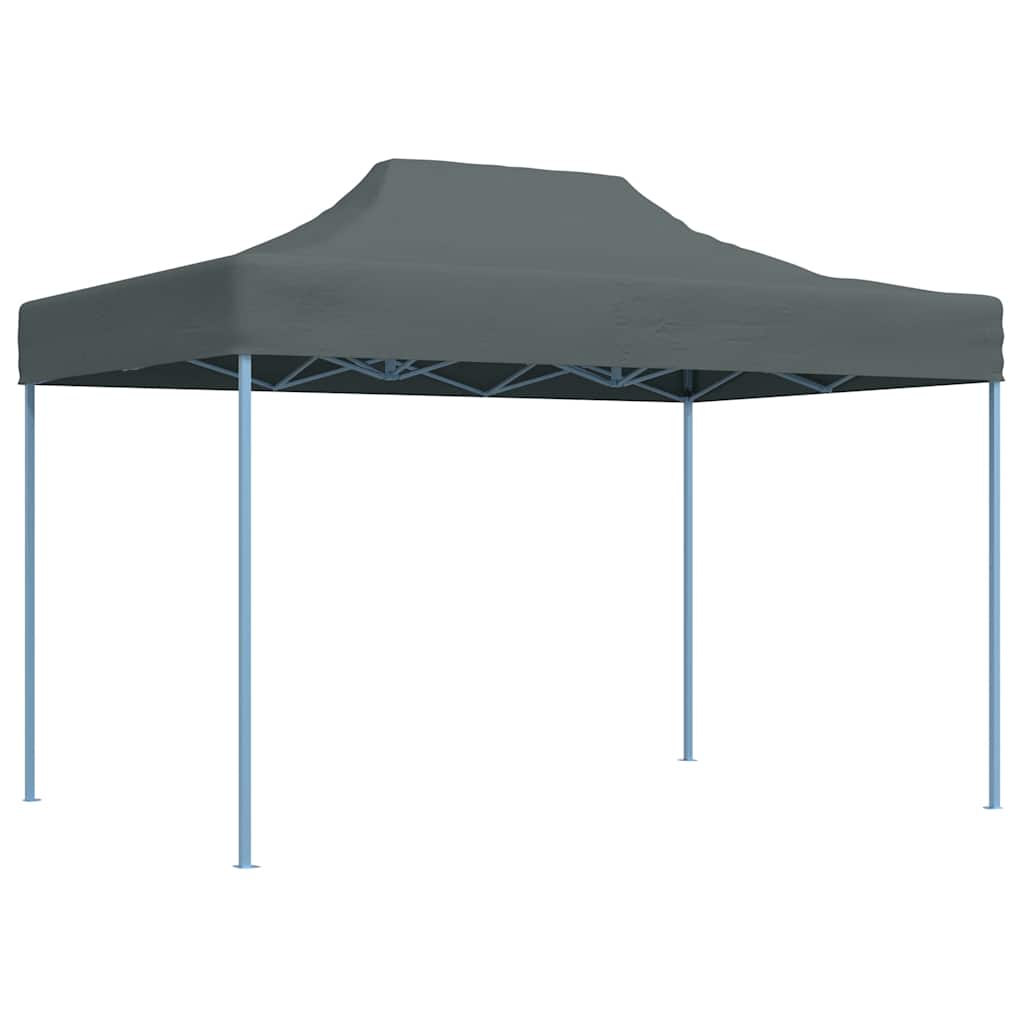 Vidaxl partytent inklapbaar 3x4 m staal antraciet