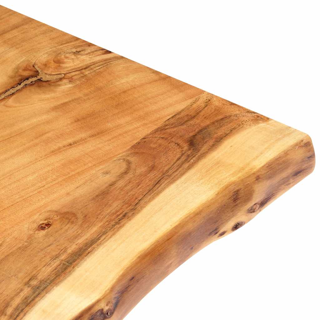 Vidaxl tafelblad 118x(50-60)x3,8 cm massief acaciahout