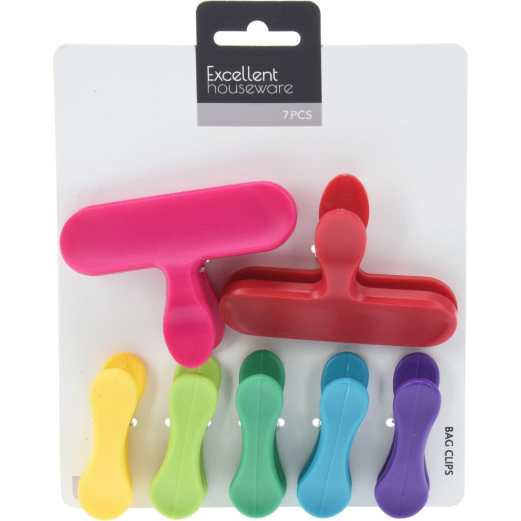 Excellent houseware vershoudclips 7 stuks