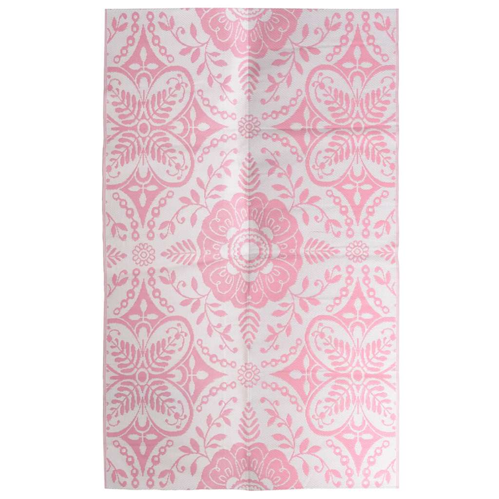 Vidaxl buitenkleed arakil 160x230 cm pp roze