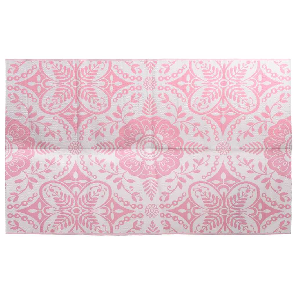 Vidaxl buitenkleed arakil 160x230 cm pp roze