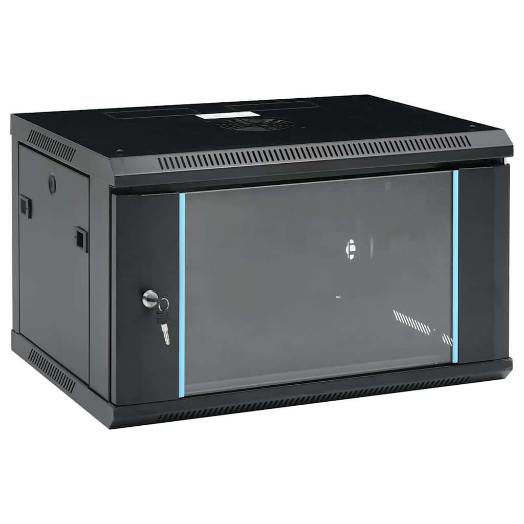 Vidaxl netwerkkast voor aan de muur 6u 19 ip20 600x450x350 mm