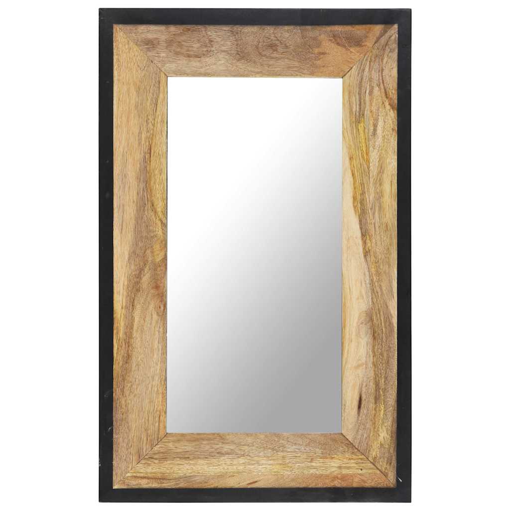 Vidaxl spiegel 80x50 cm massief mangohout