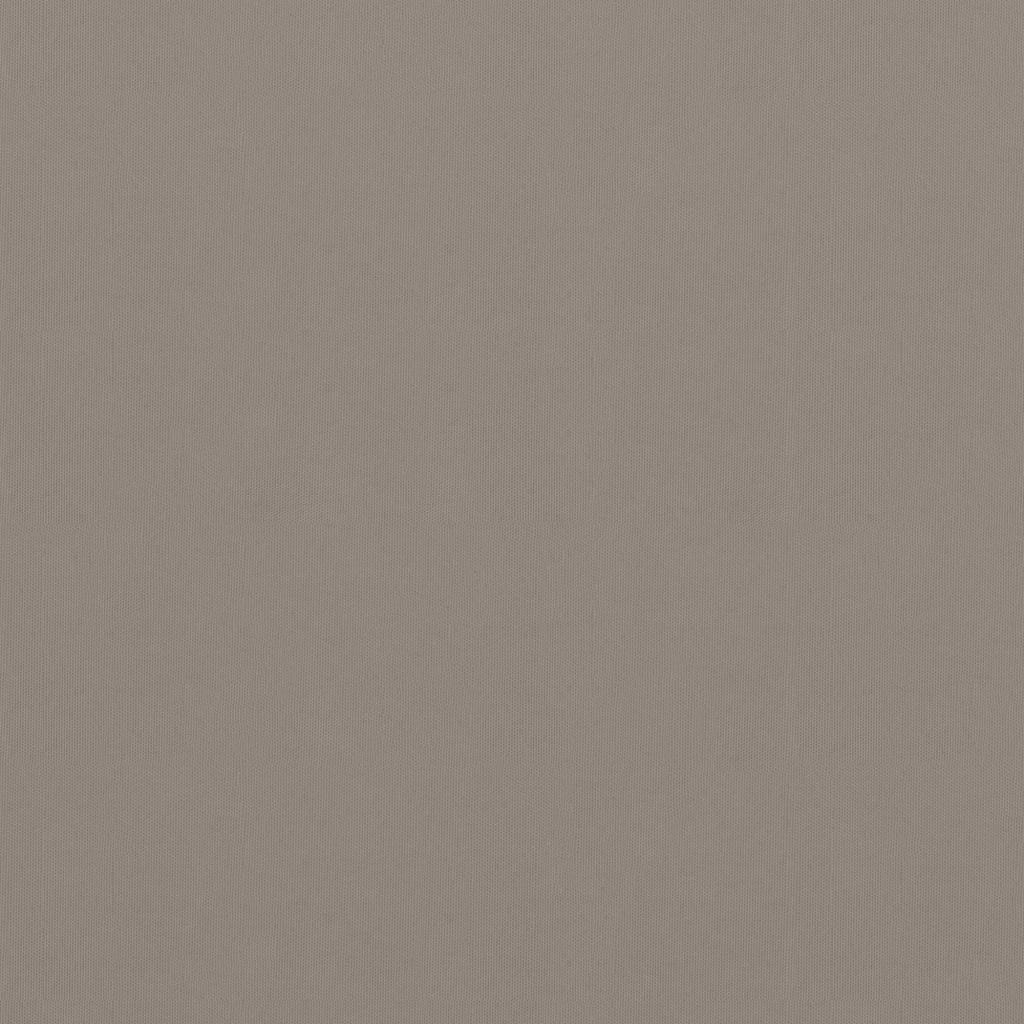 Vidaxl balkonscherm 90x600 cm oxford stof taupe