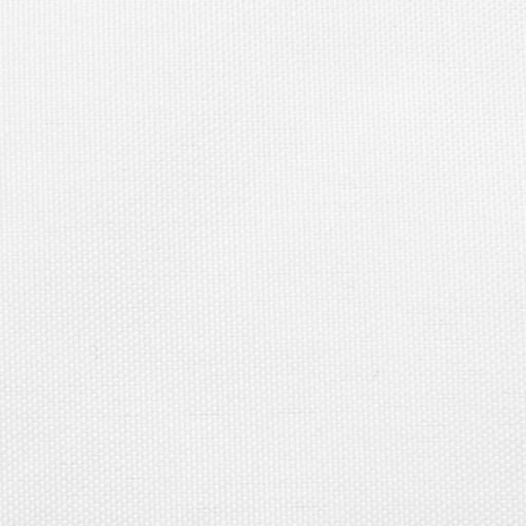 Vidaxl zonnezeil trapezium 3 5x4 m oxford stof wit