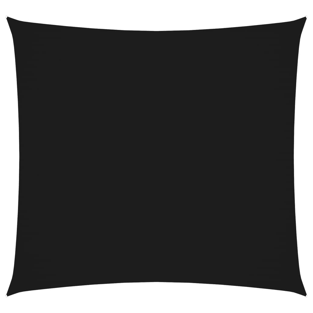 Vidaxl zonnescherm vierkant 2,5x2,5 m oxford stof zwart