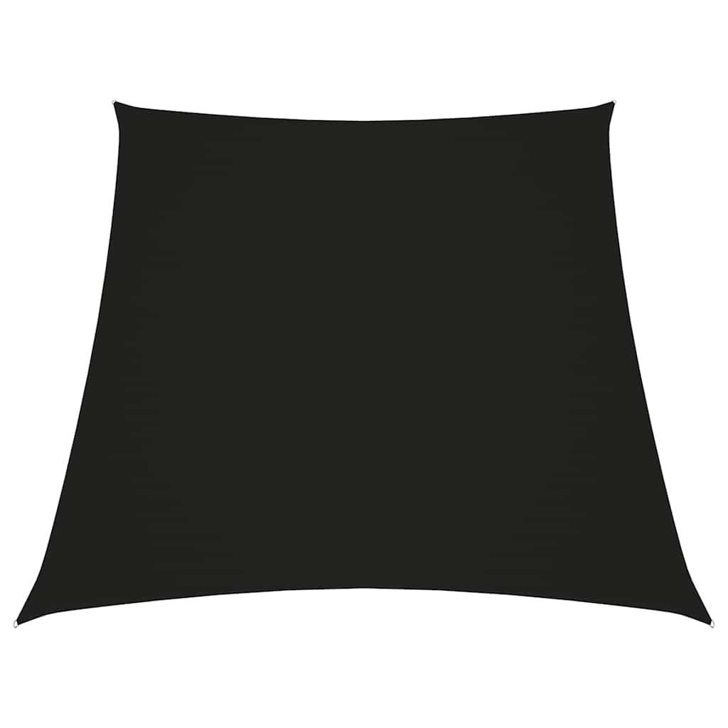 Vidaxl zonnezeil trapezium 3 5x4 m oxford stof zwart