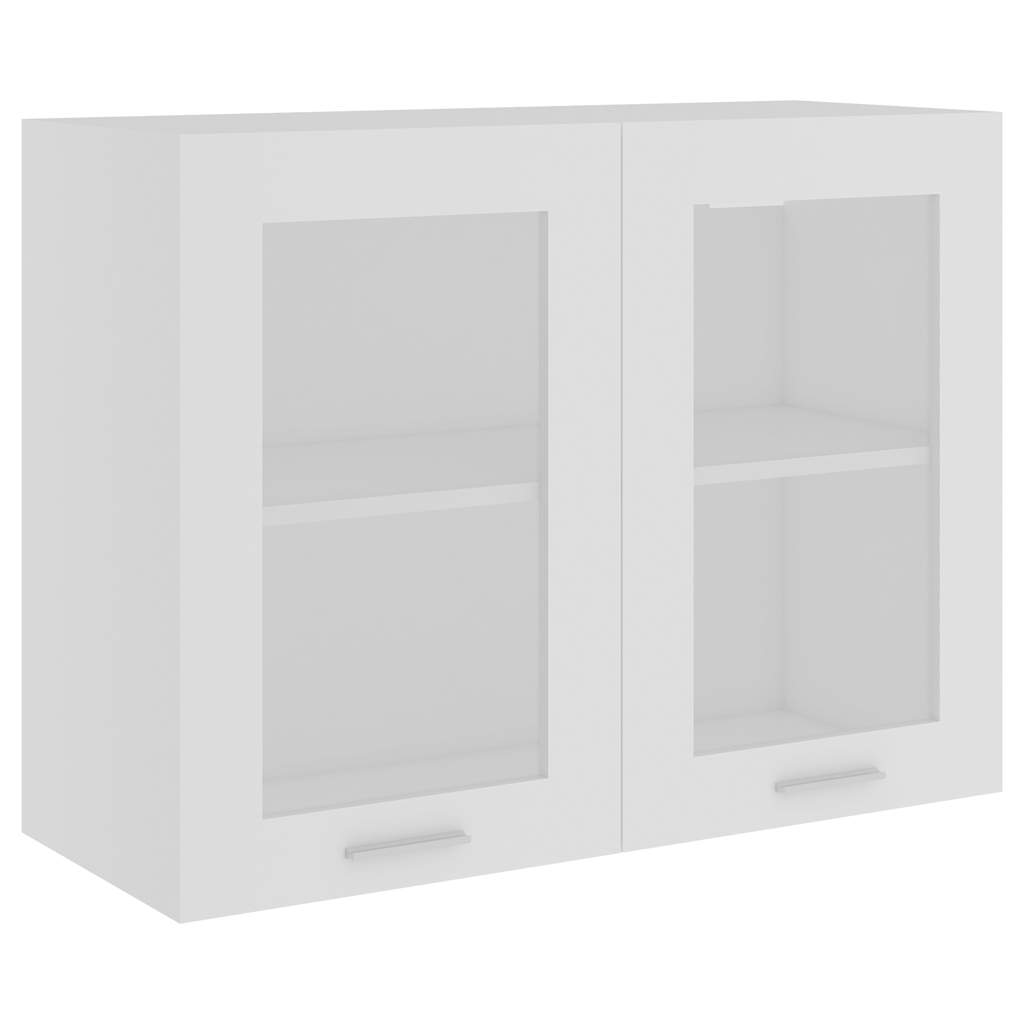 Vidaxl bovenkast lyon 80x31x60 cm bewerkt hout wit