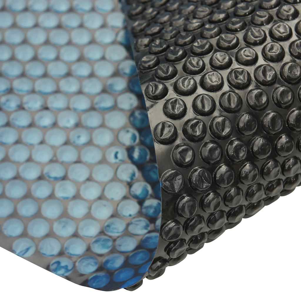Vidaxl zwembadfolie solar drijvend 450x220 cm pe zwart en blauw