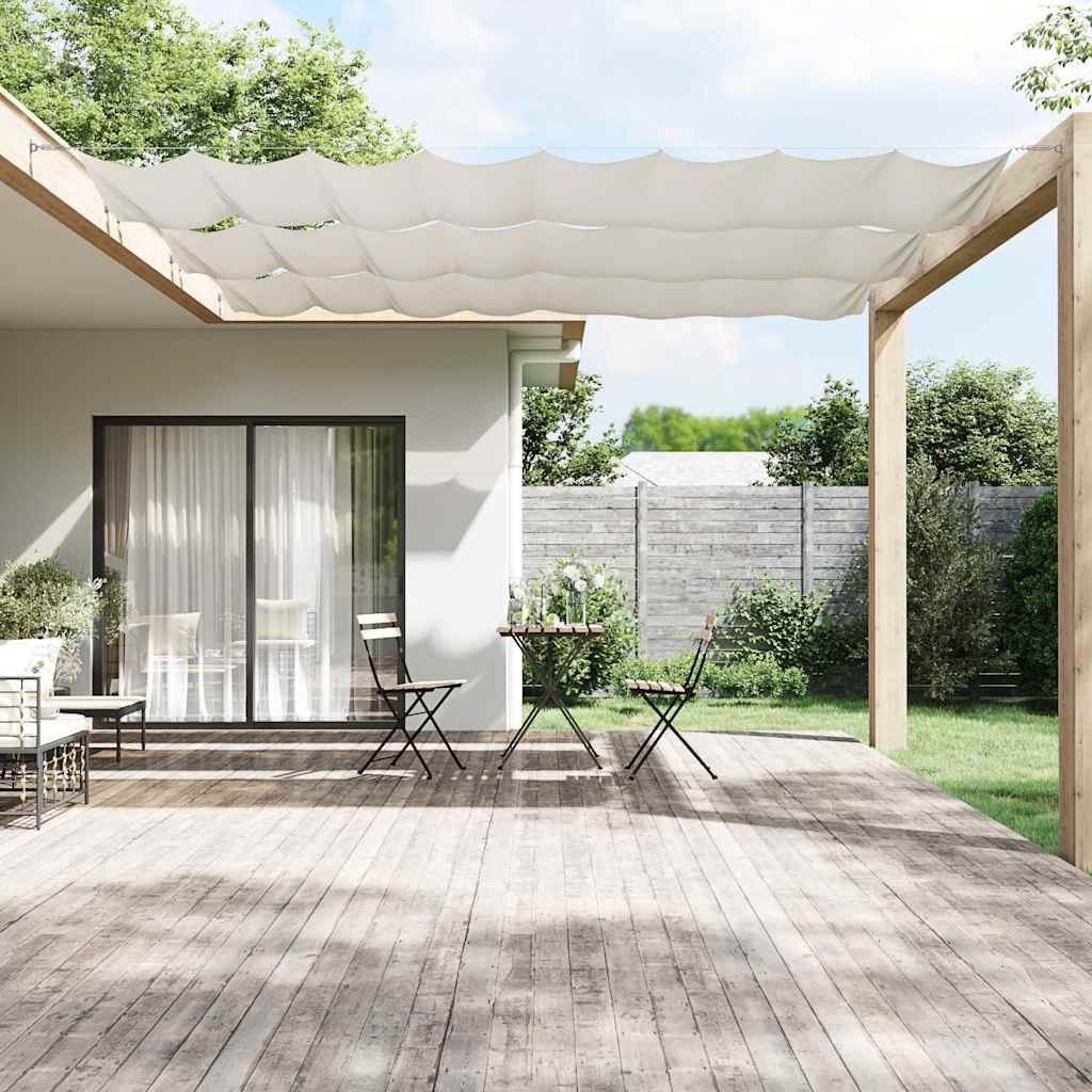 Vidaxl luifel verticaal 100x800 cm oxford stof wit