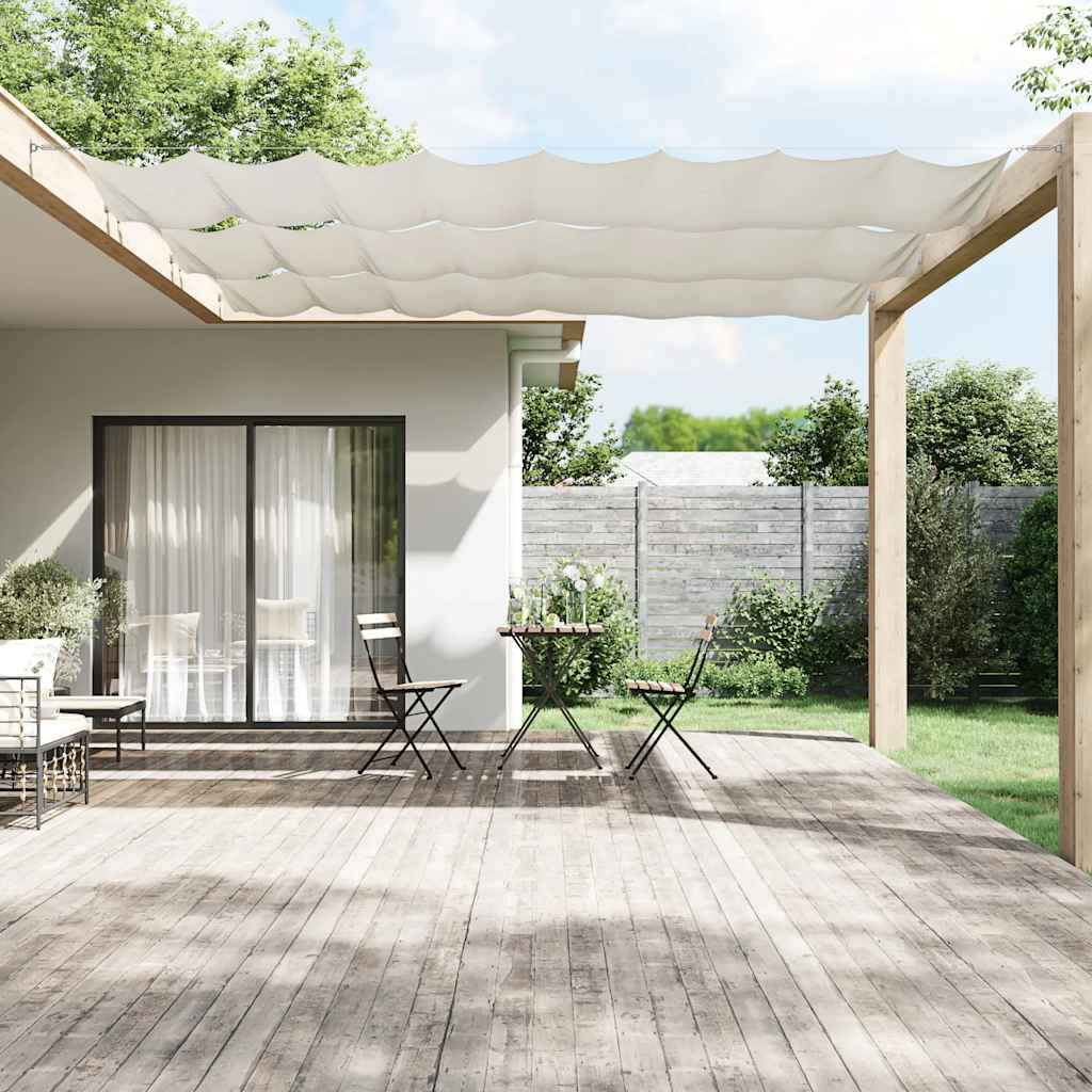 Vidaxl luifel verticaal 100x1000 cm oxford stof wit
