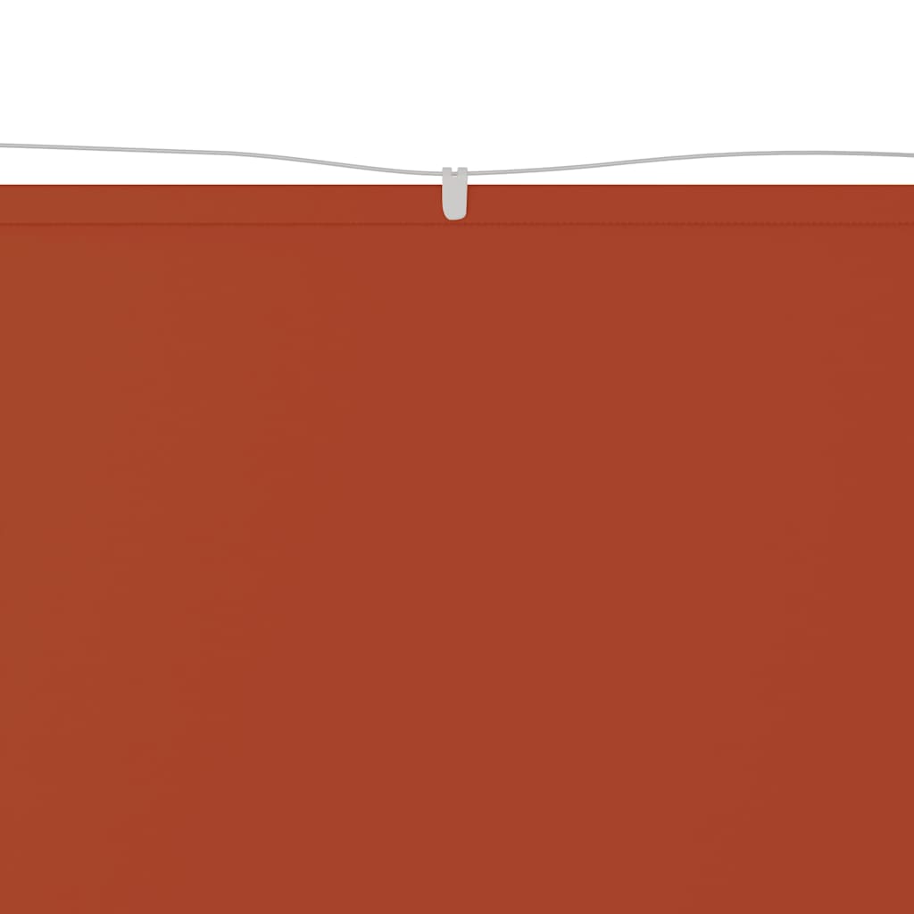 Vidaxl luifel verticaal 180x600 cm oxford stof terracottakleurig