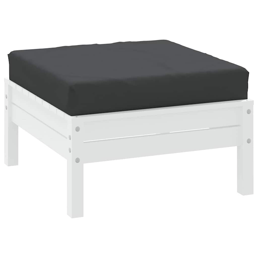 Vidaxl palletkussen 60x60x6 cm oxford stof zwart