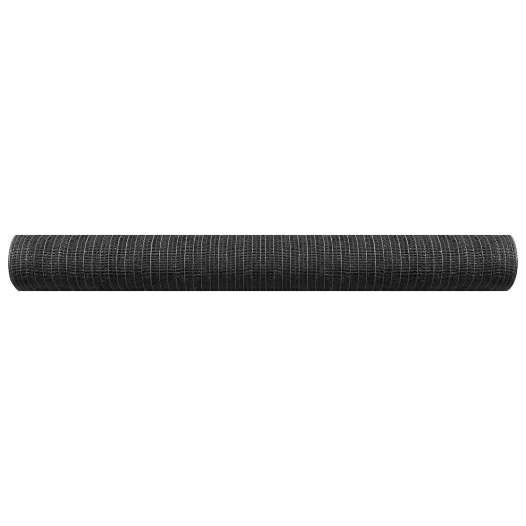 Vidaxl privacynet 195 g m² 3,6x25 m hdpe antracietkleurig