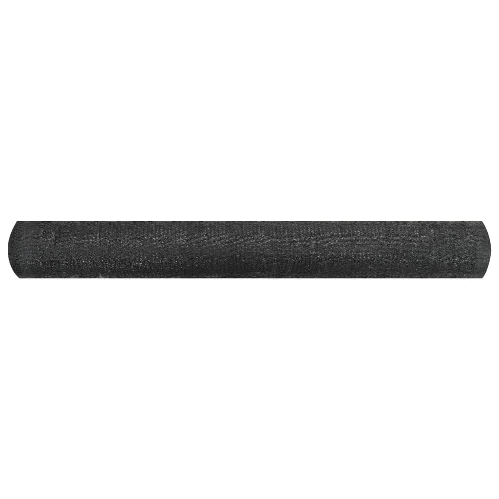 VidaXL Privacynet 150 g m² 1,2x25 m HDPE zwart