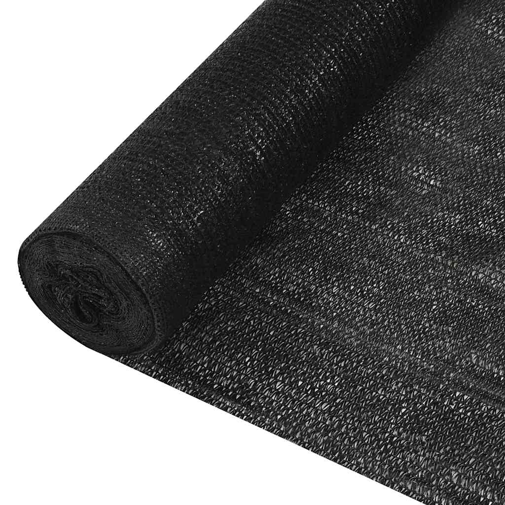 Vidaxl privacynet 195 g m² 1x50 m hdpe zwart