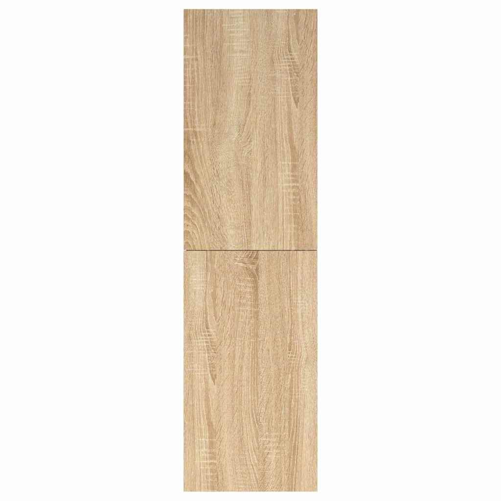 Vidaxl tv-meubel 30,5x30x110 cm bewerkt hout sonoma eikenkleurig