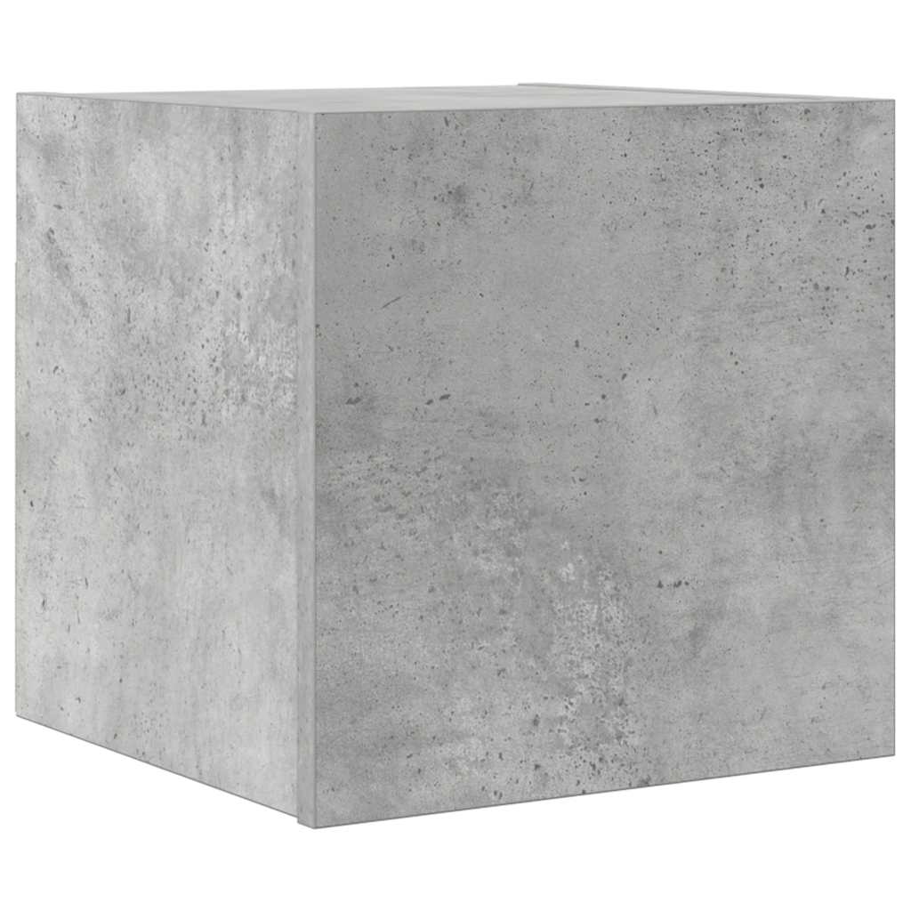 Vidaxl tv-wandmeubel 30,5x30x30 cm betongrijs