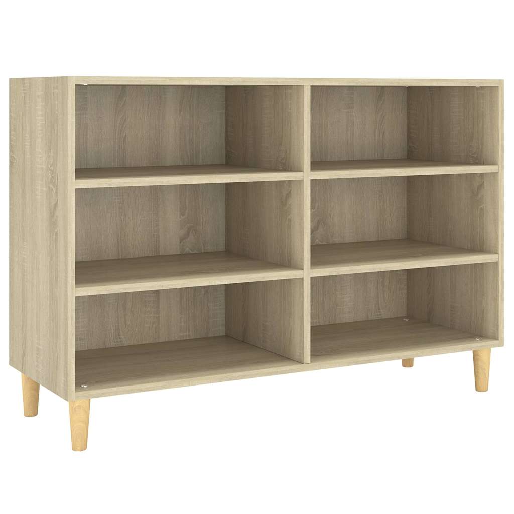 Vidaxl dressoir 103,5x35x70 cm bewerkt hout sonoma eikenkleurig