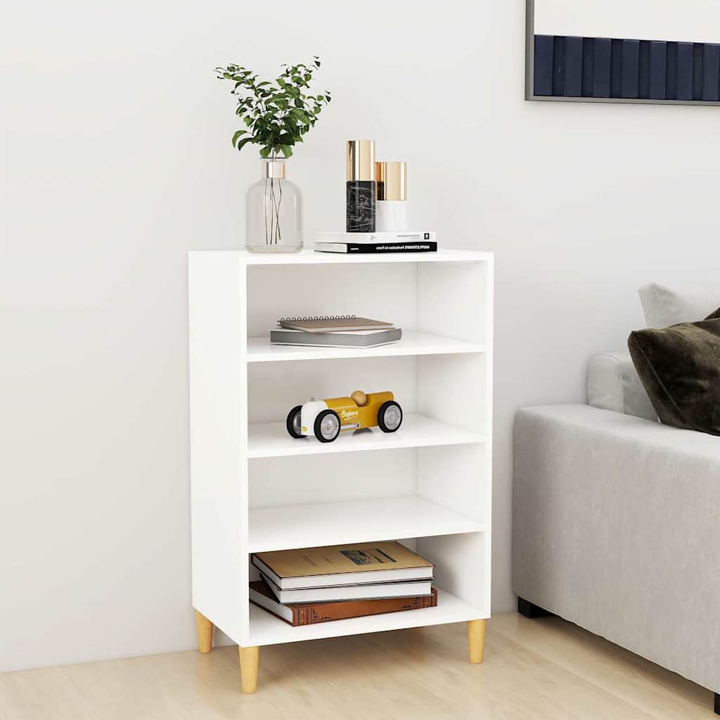 Vidaxl dressoir 57x35x90 cm bewerkt hout wit