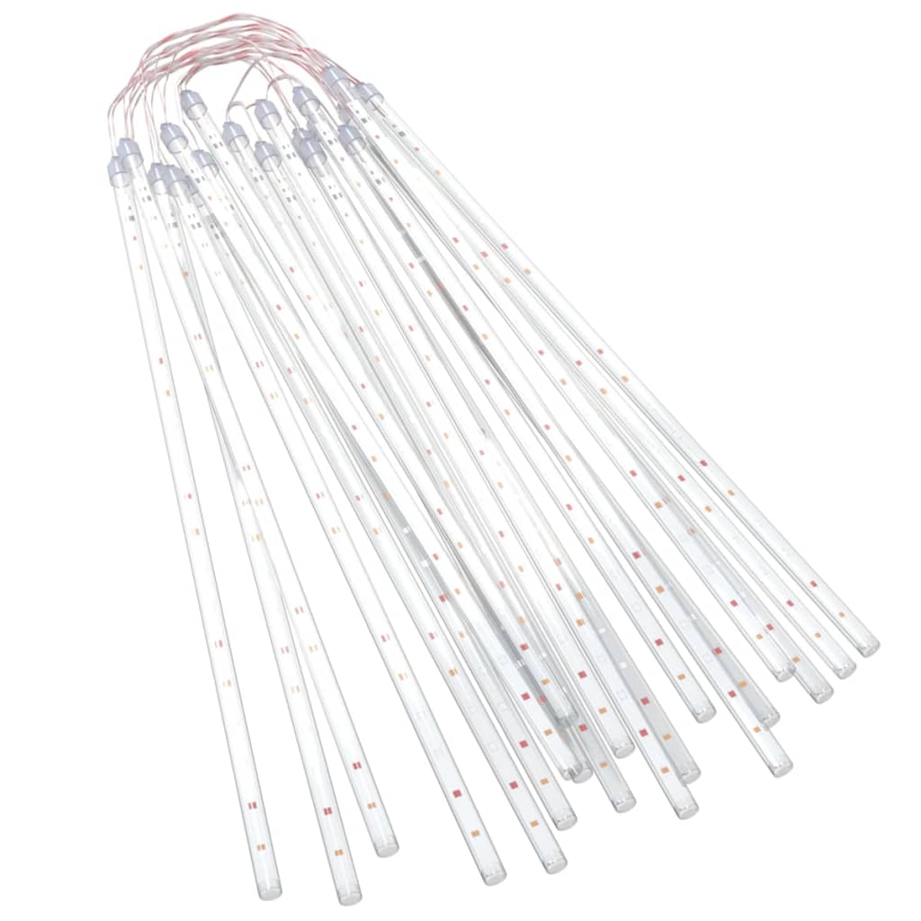 VidaXL Meteoorlichten 20 st 720 LED's binnen buiten 50 cm meerkleurig