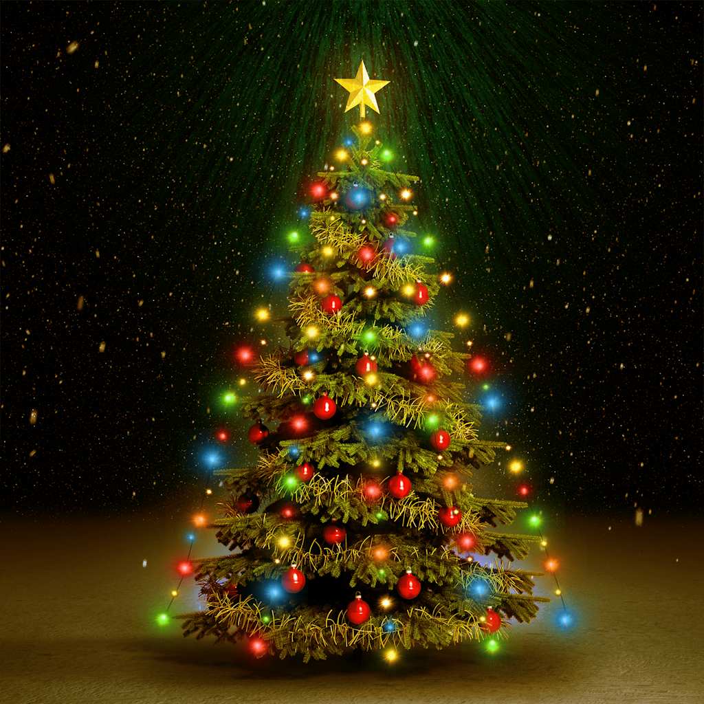 Vidaxl kerstboomverlichting met 150 led's meerkleurig net 150 cm