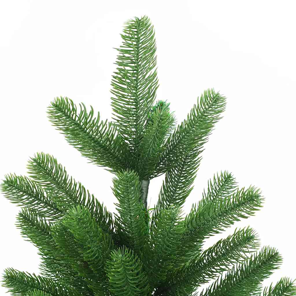 VidaXL Kunstkerstboom met verlichting en kerstballen 180 cm groen