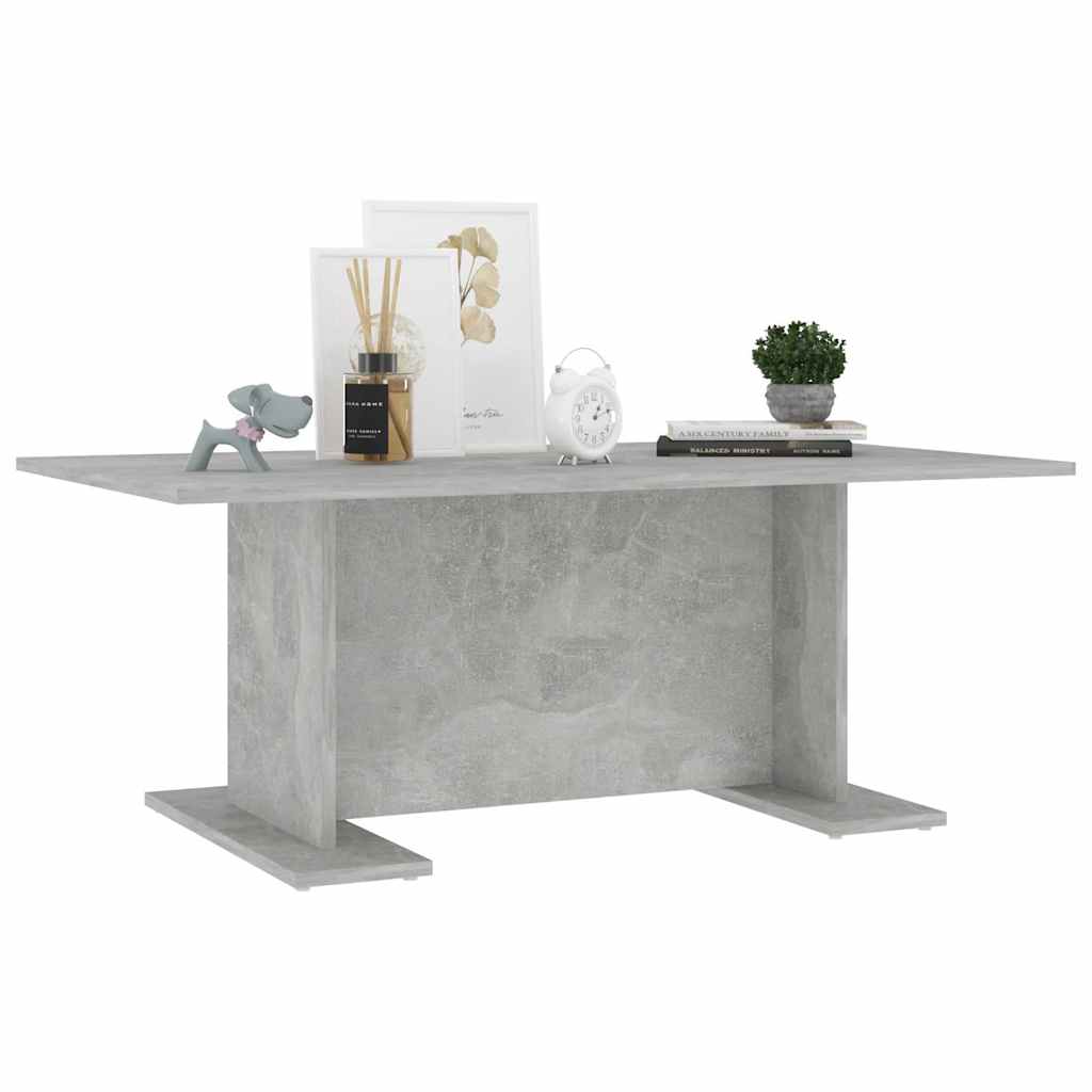 Vidaxl salontafel 103,5x60x40 cm bewerkt hout betongrijs