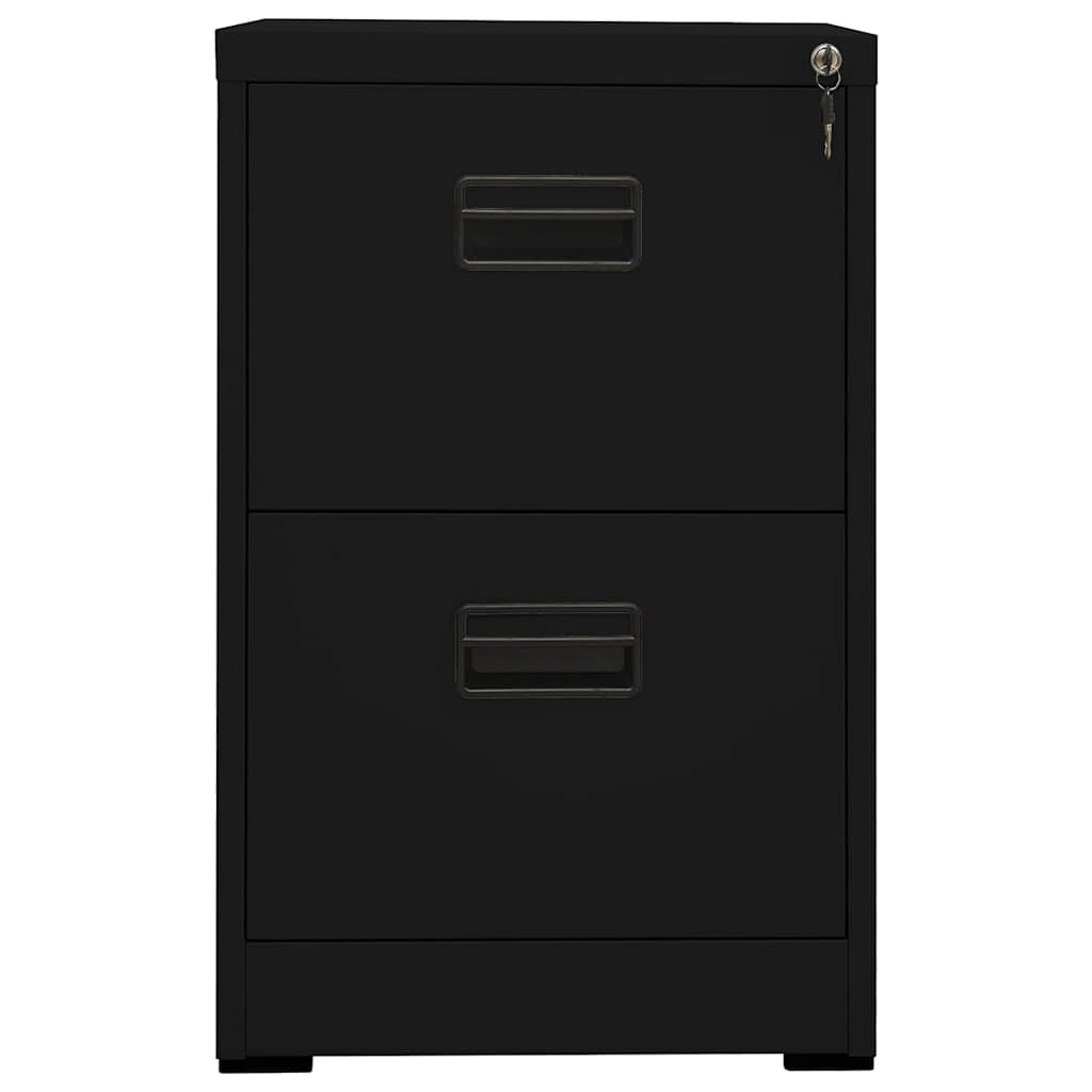 Vidaxl archiefkast 46x62x72,5 cm staal zwart