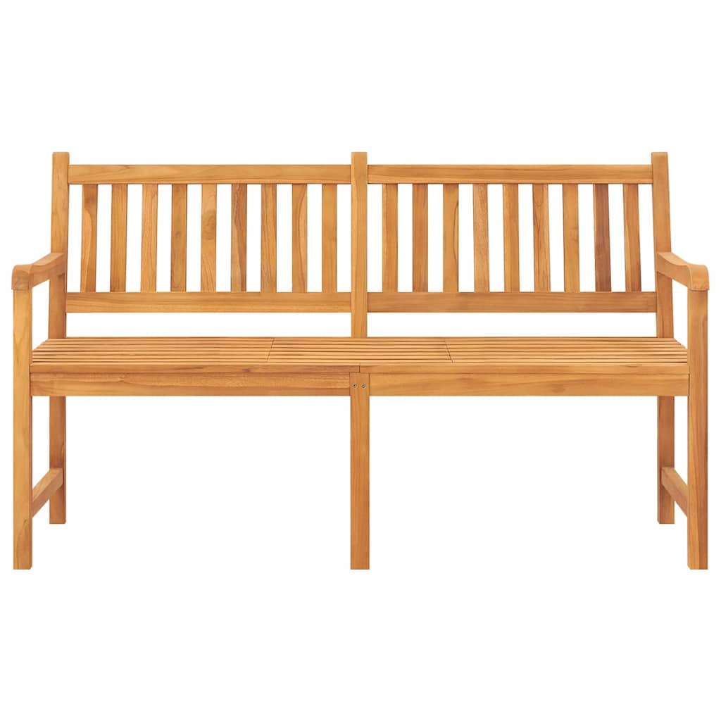 Vidaxl tuinbank met tafel 3-zits 150 cm massief teakhout